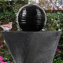 85cm Irene Solar Fountain with LED
